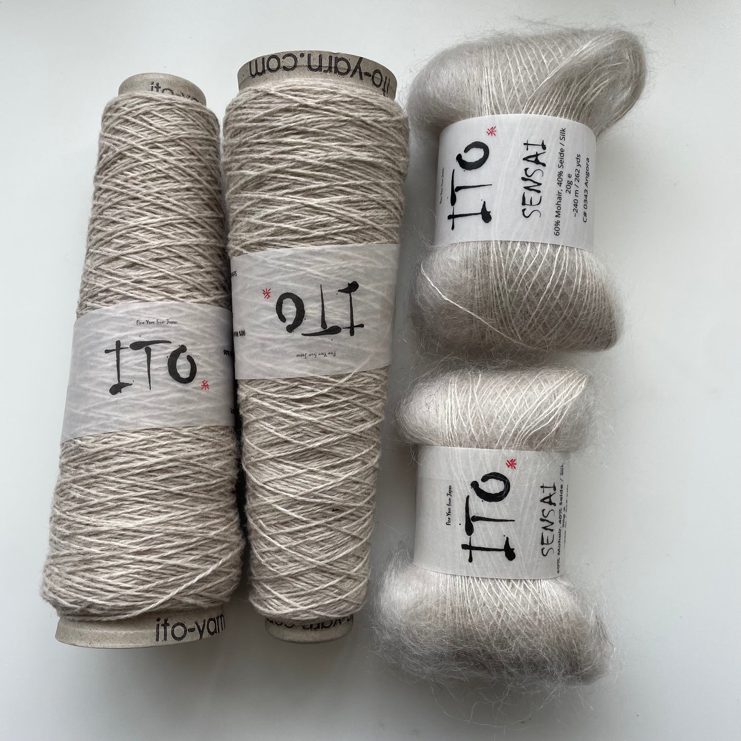 Tidal Currents Shawl Kit