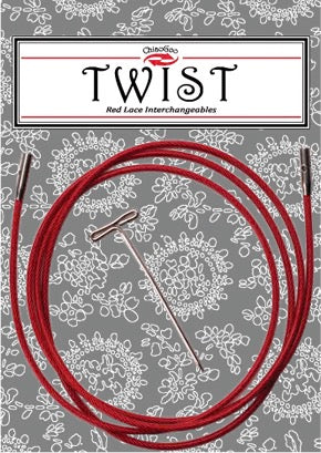 ChiaoGoo TWIST Red Cables Small and Large