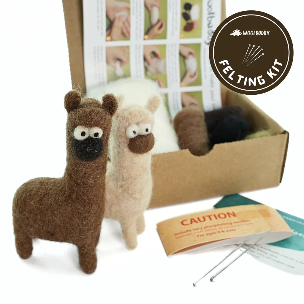 Woolbuddy Needle Felting Kit, Sea Animal Felting Kits for Beginners Adults and Kids, Craft for Adults, DIY, Needle Felting Supplies Included, Wool