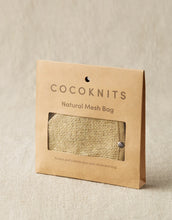 Load image into Gallery viewer, Cocoknits Natural Mesh Bag