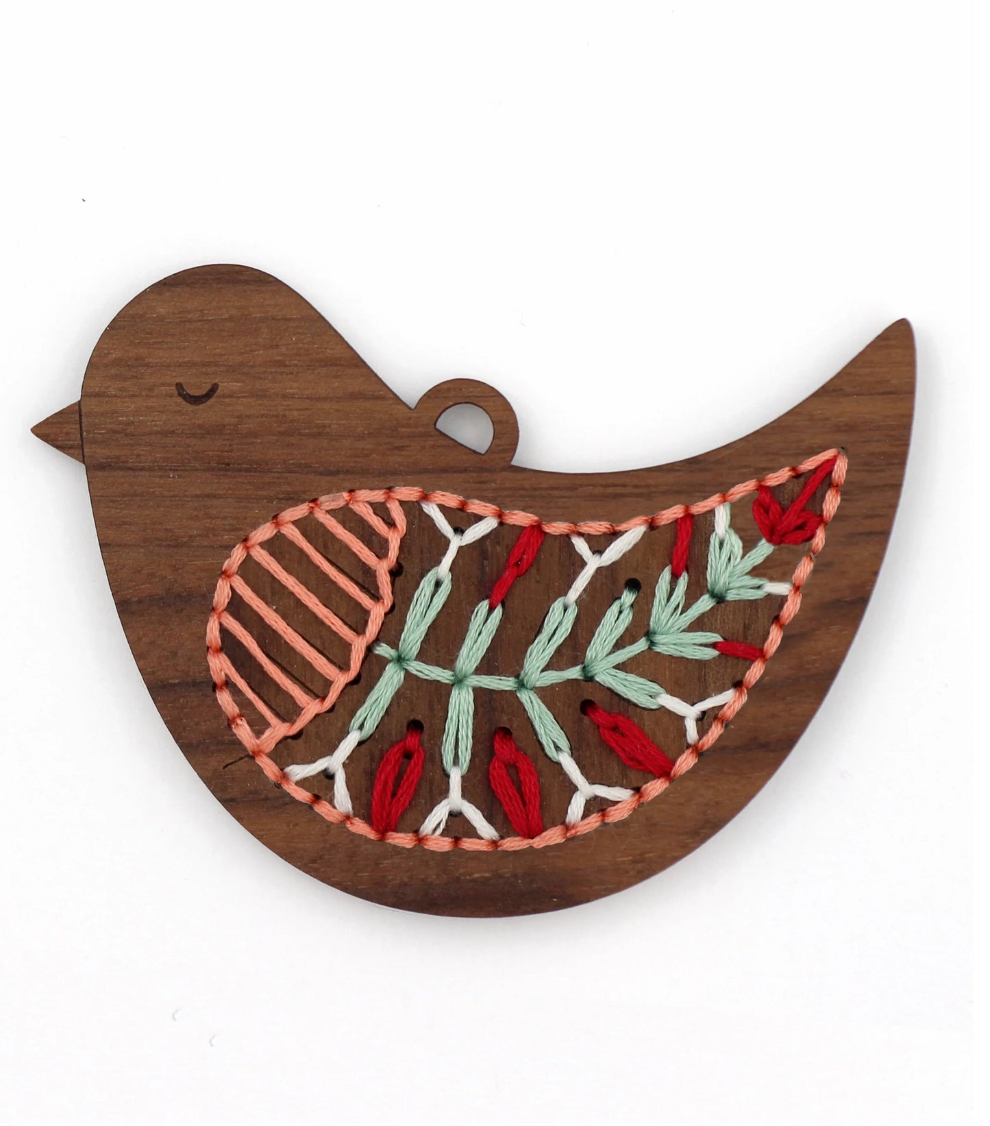 Wooden Stitched Ornament Kit