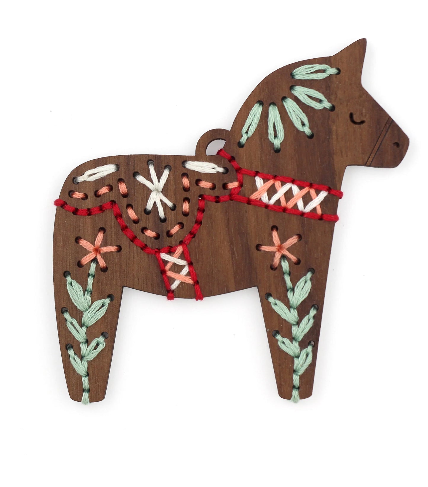 Wooden Stitched Ornament Kit