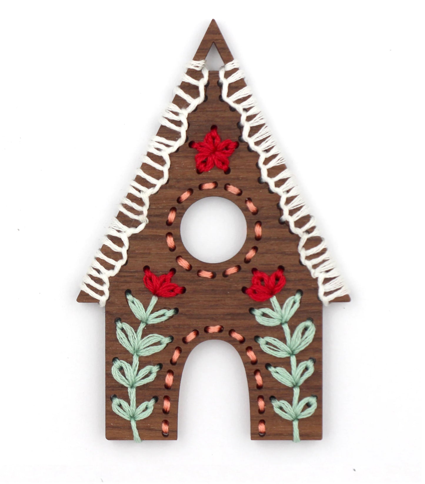 Wooden Stitched Ornament Kit