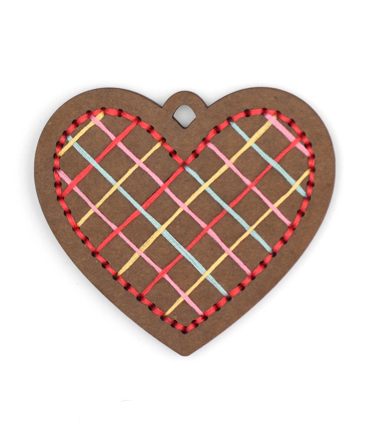 Wooden Stitched Ornament Kit