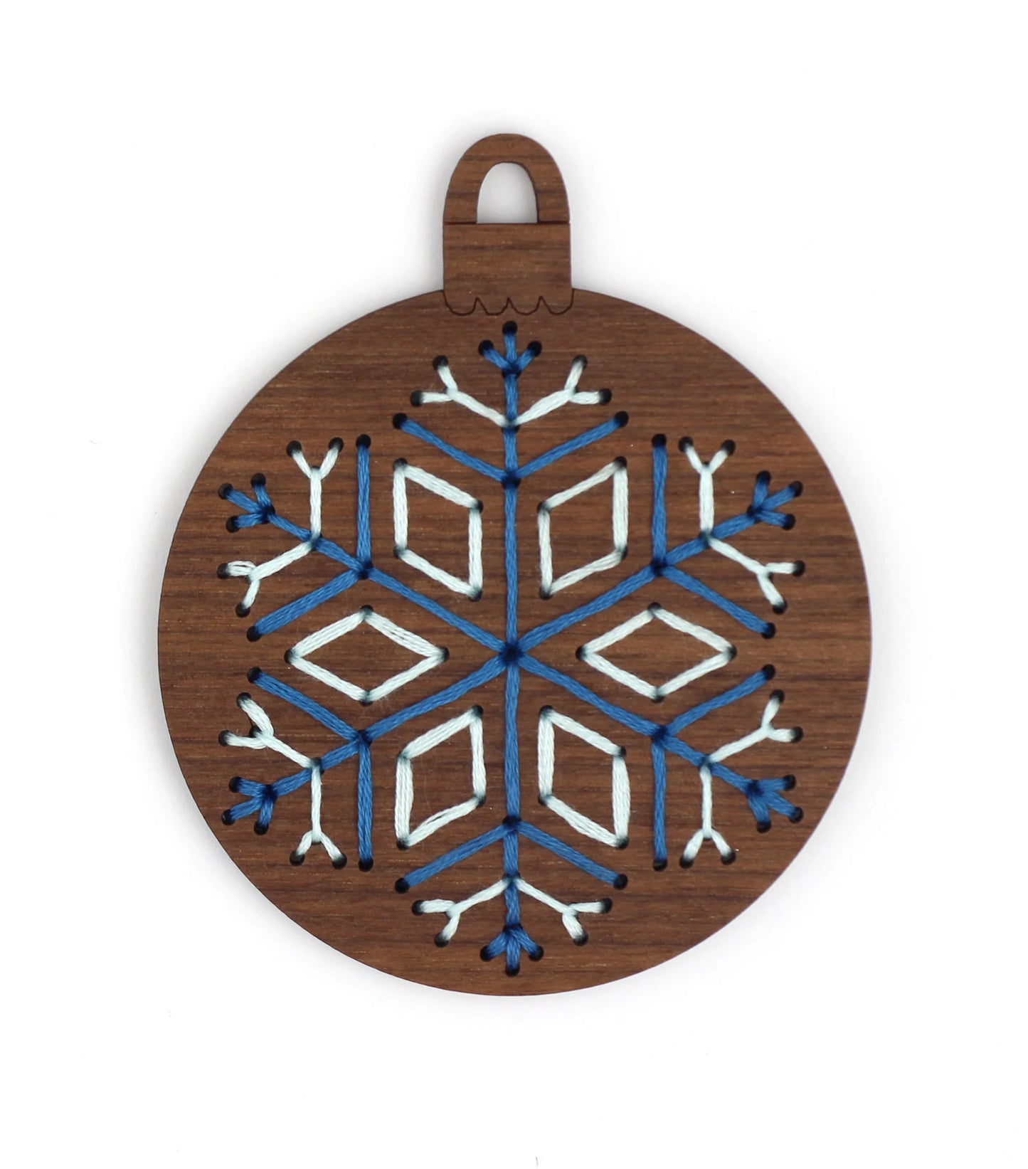 Wooden Stitched Ornament Kit