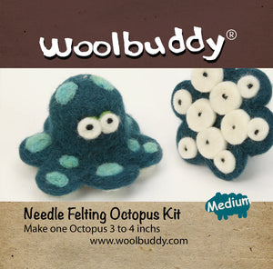 Needle Felting Kit Octopus