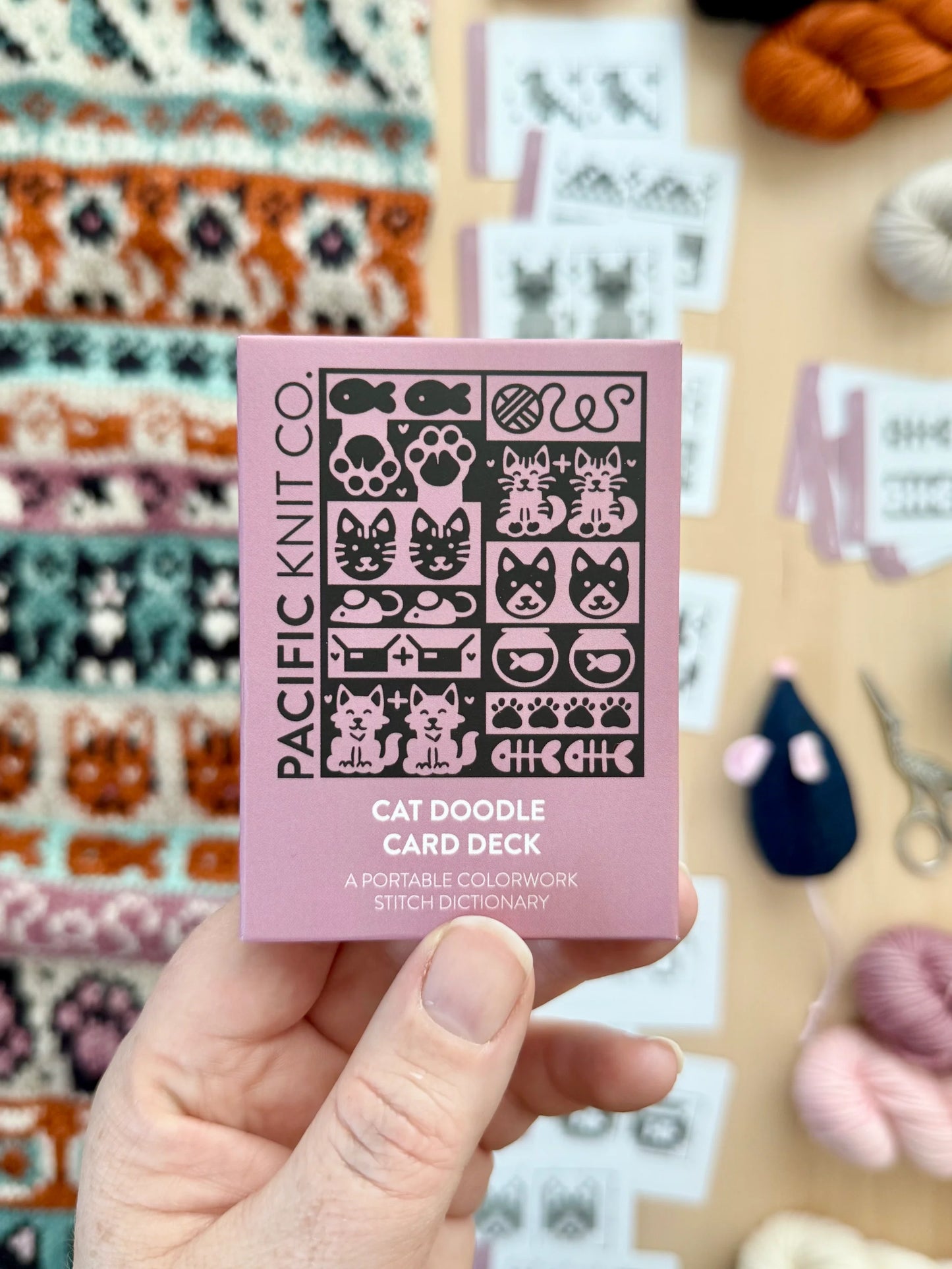 Doodle Card Decks by Pacific Knit Co.