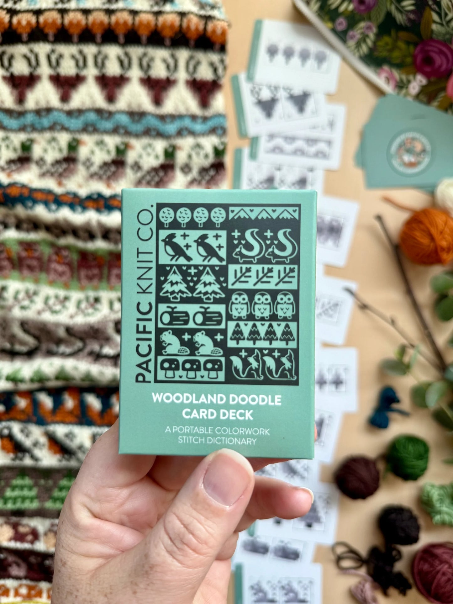 Doodle Card Decks by Pacific Knit Co.