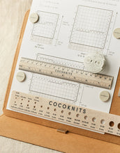 Load image into Gallery viewer, Cocoknits Ruler and Gauge Set