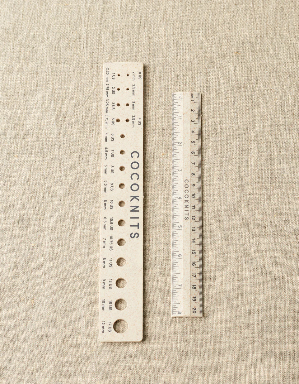 Cocoknits Ruler and Gauge Set