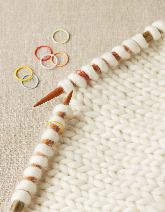 Cocoknits Colorful Ring Stitch Markers Jumbo