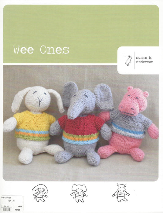 Wee Ones Toys Pattern by Susan B. Anderson