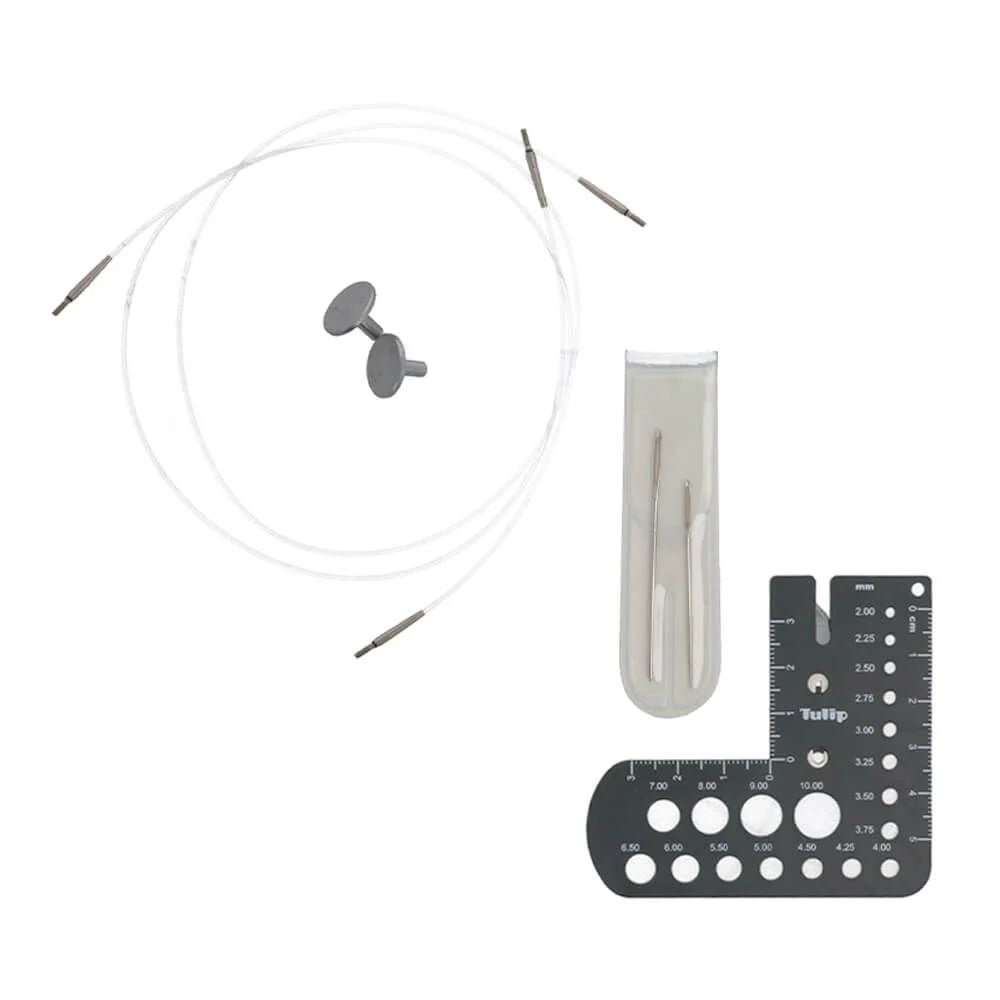 Tulip CarryC Fine Gauge Interchangeable Bamboo Needle Set