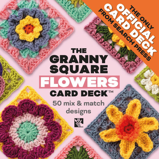 Granny Square Flowers Card Deck by Claire Montgomerie