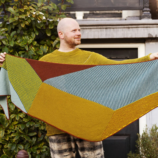 Vertices Unite Shawl