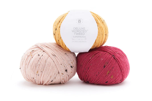 Deluxe Worsted Tweed Superwash