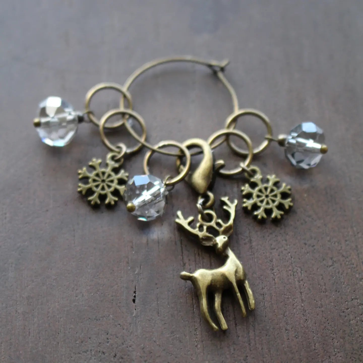 Winter Forest Stitch Markers