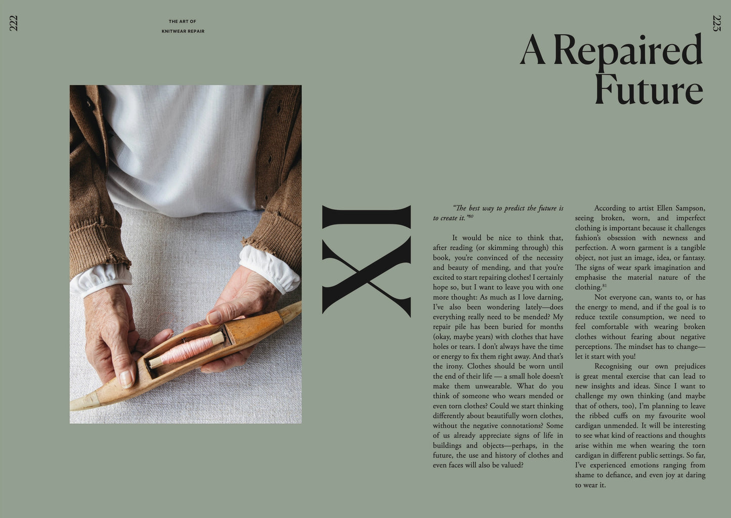 The Art of Knitwear Repair by Minttu Wikberg