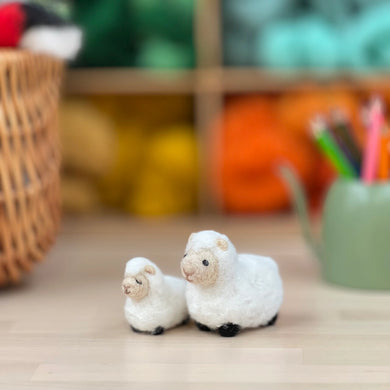 Sheep Family Needle Felting Kit