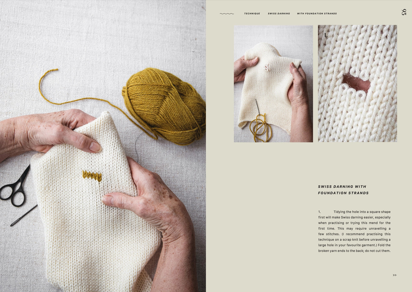 The Art of Knitwear Repair by Minttu Wikberg