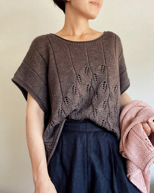 Learn to Knit Lace: Hatsuki Tee