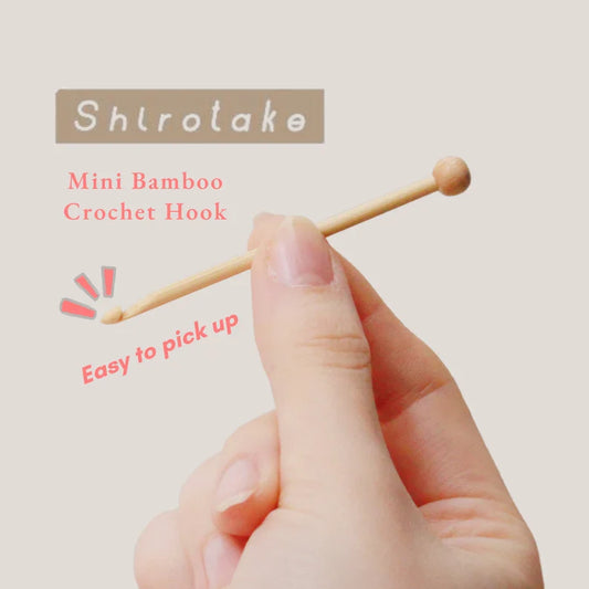 Mini Bamboo Crochet Hook