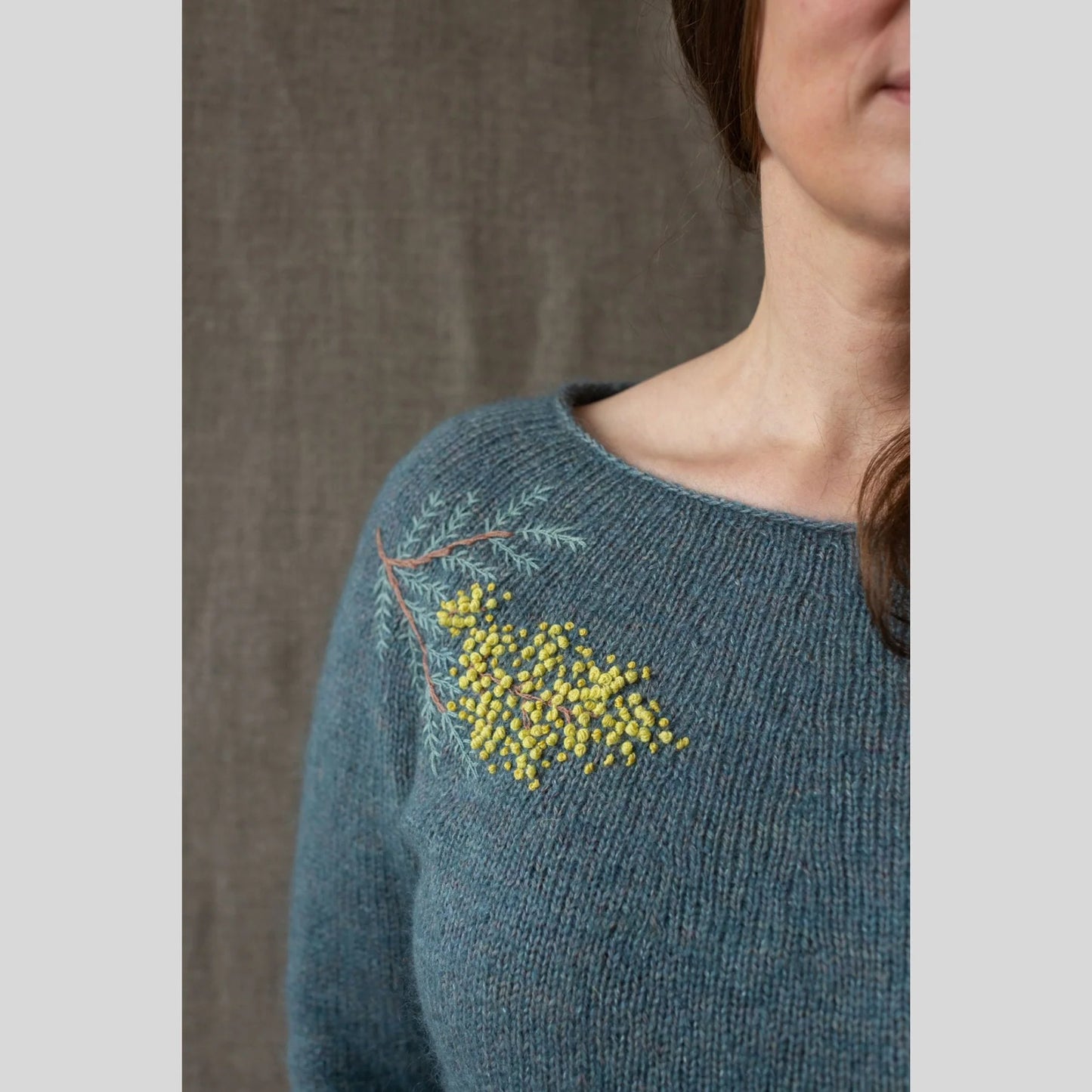 Embroidery On Knits by Judit Gummlich