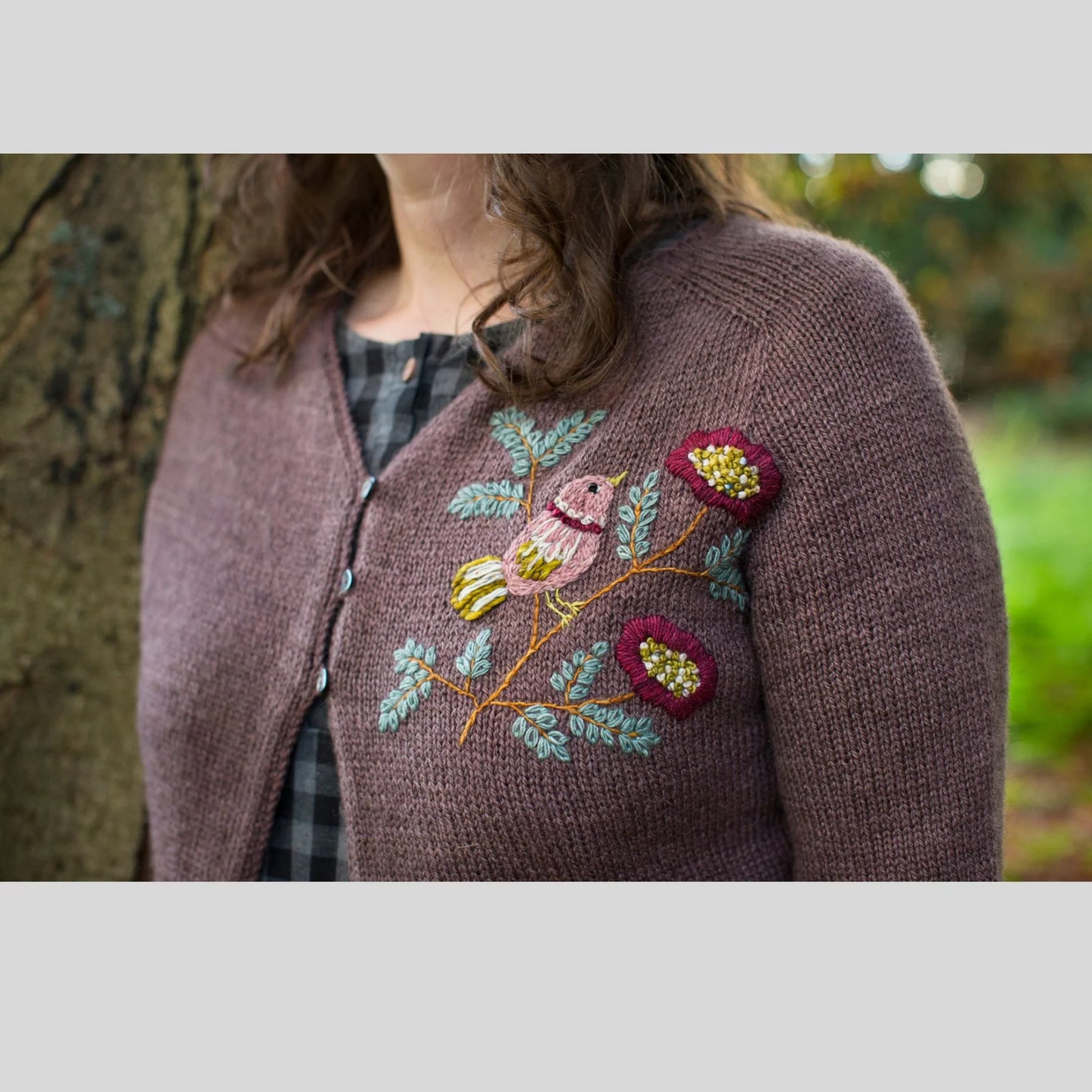 Embroidery On Knits by Judit Gummlich