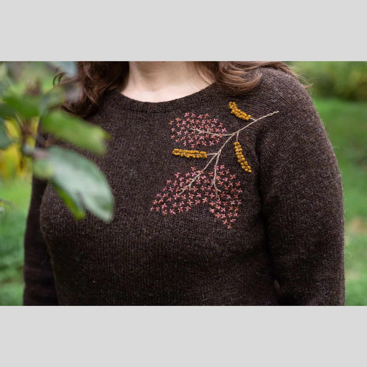 Embroidery On Knits by Judit Gummlich