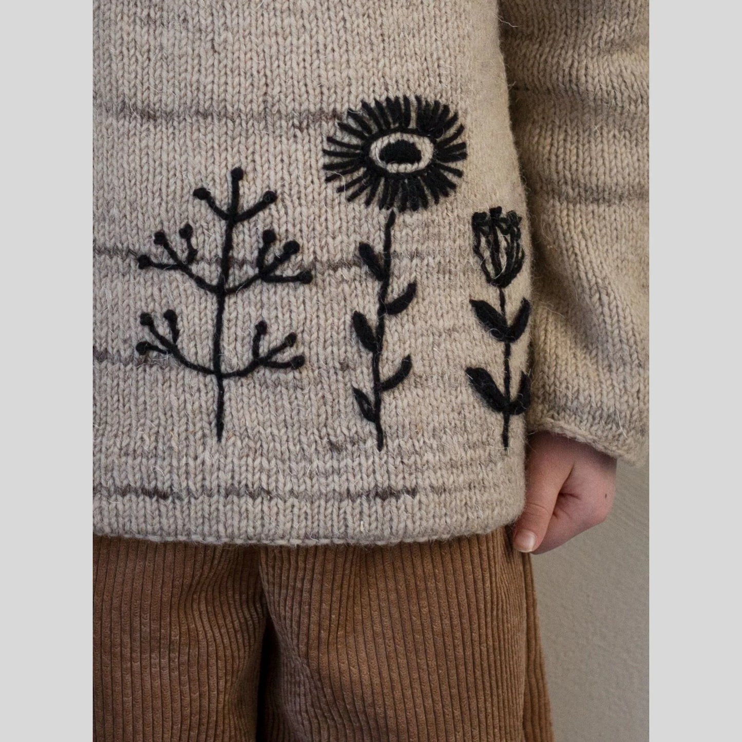 Embroidery On Knits by Judit Gummlich