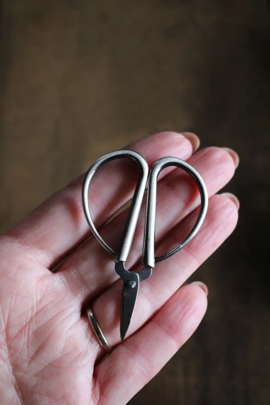 Mini Bonsai Snips Antique Silver