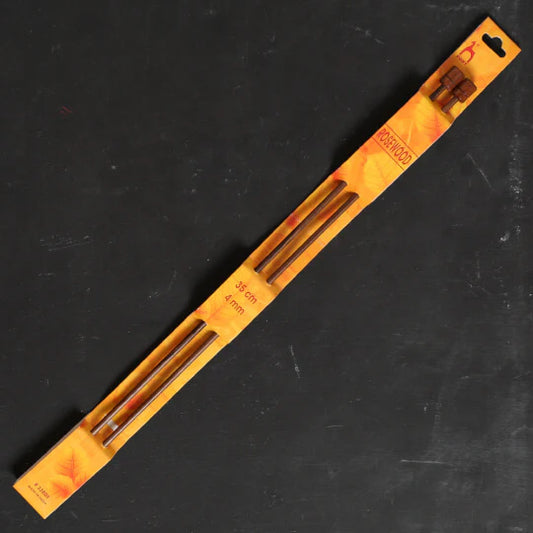 Pony Rosewood Single Point Needles 9"