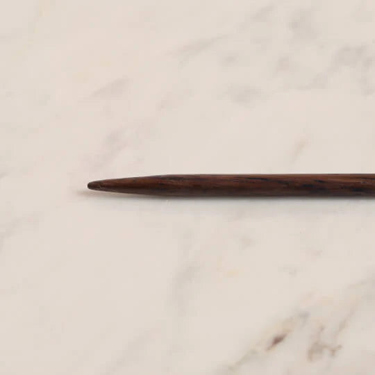 Pony Rosewood Single Point Needles 9"