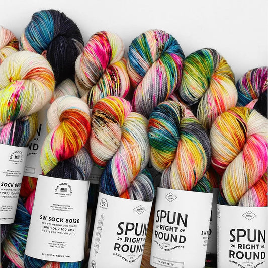 Spun Right Round Tough Sock
