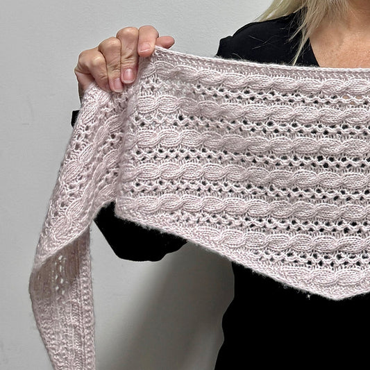Tidal Currents Shawl Kit