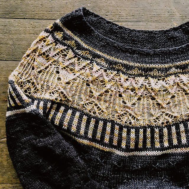Zweig Sweater Pattern by Caitlin Hunter