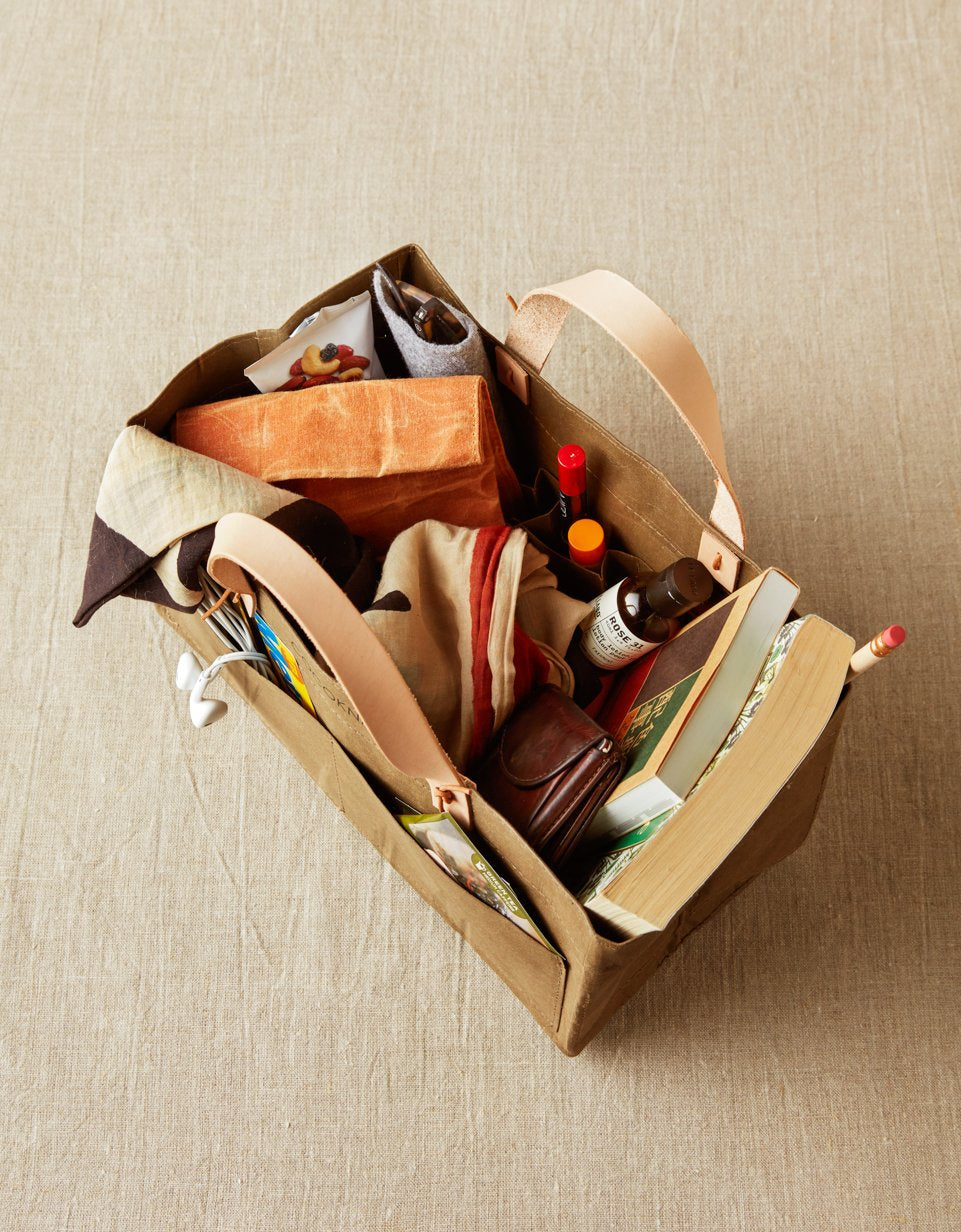 Cocoknits Kraft Caddy with Handle