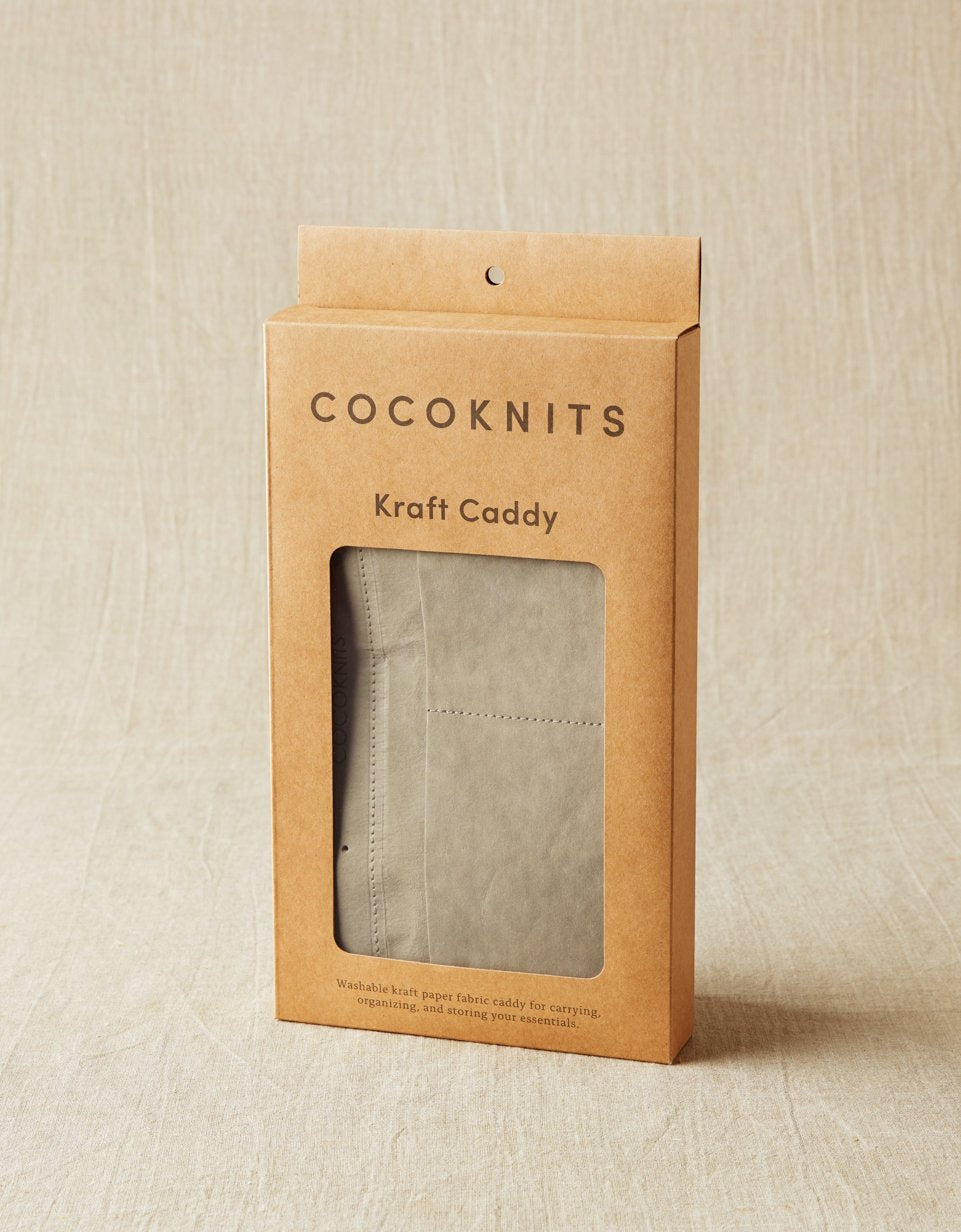 Cocoknits Kraft Caddy with Handle